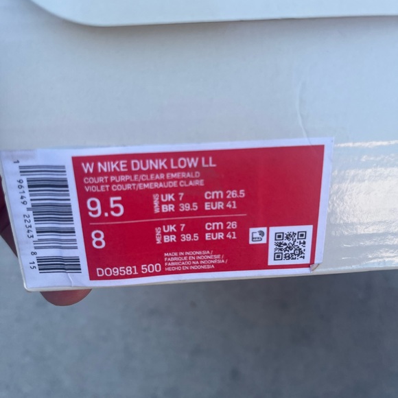 Nike Dunk Low x Lisa Leslie Sparks 2022 - D09581-500 - New - Picture 6 of 6